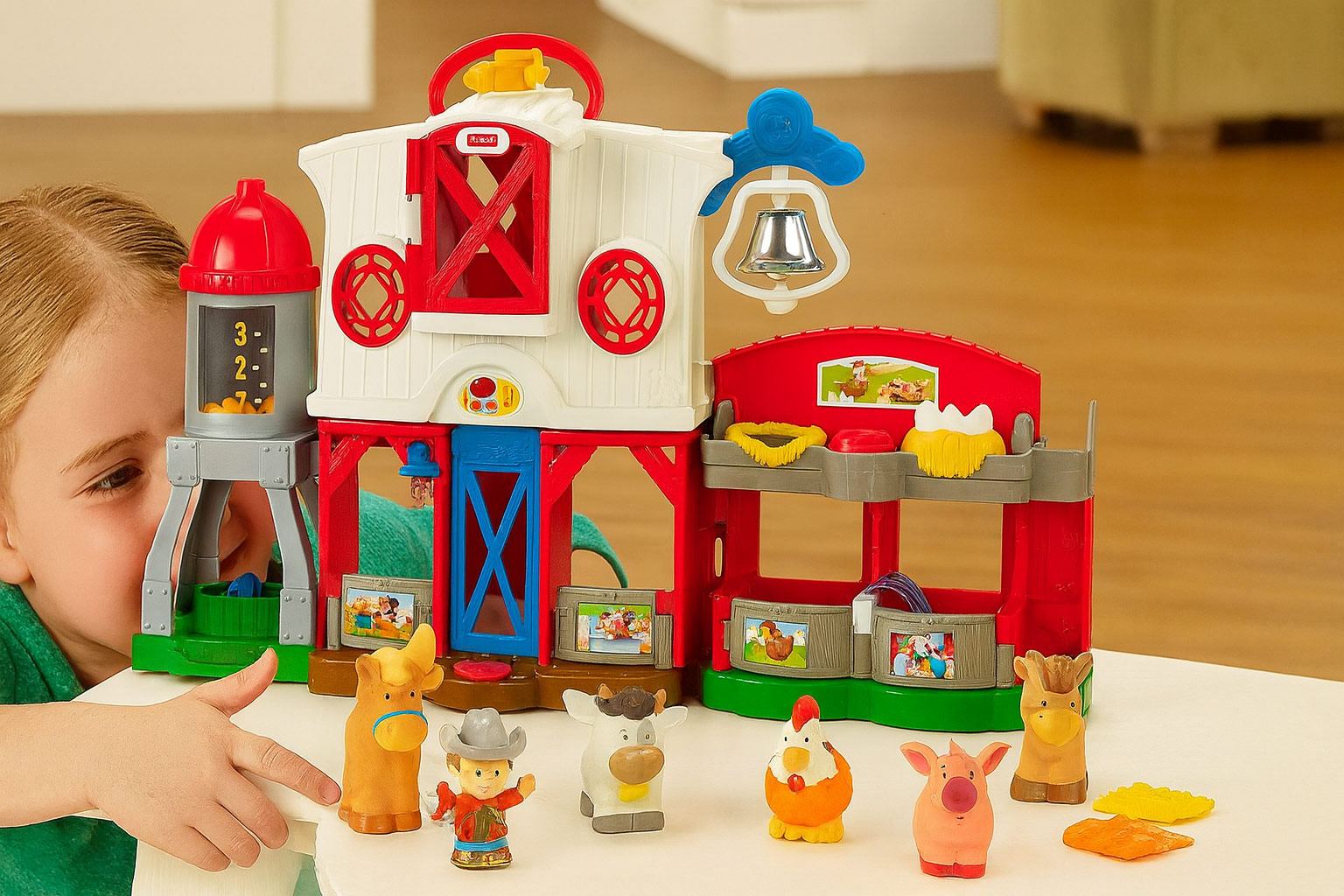 Little People Toddler Learning Toy Caring for Animals