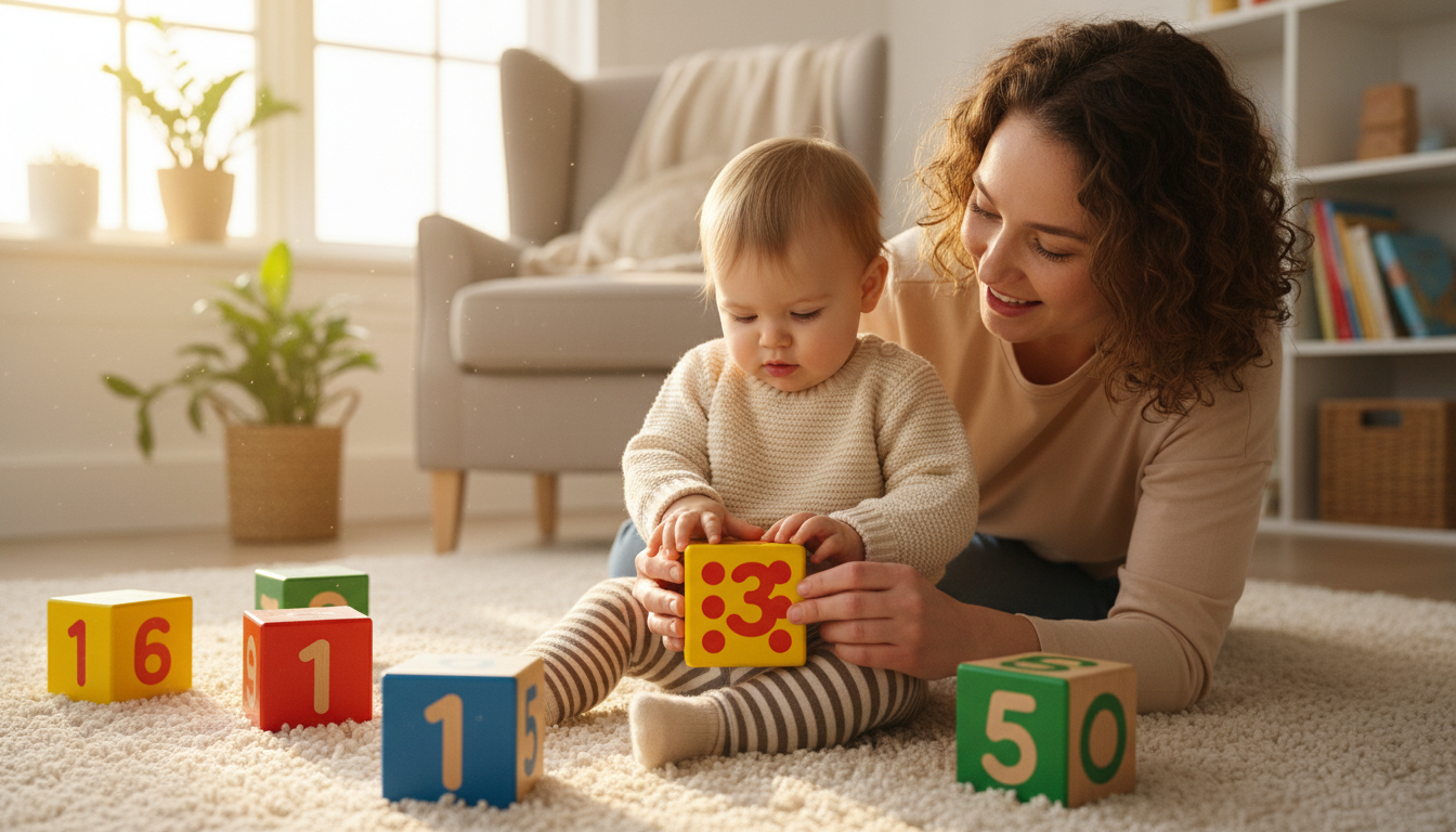 Counting and Sorting: Building Early Math Skills with Fun Toddler Counting Toys – toddler snapping colorful cows