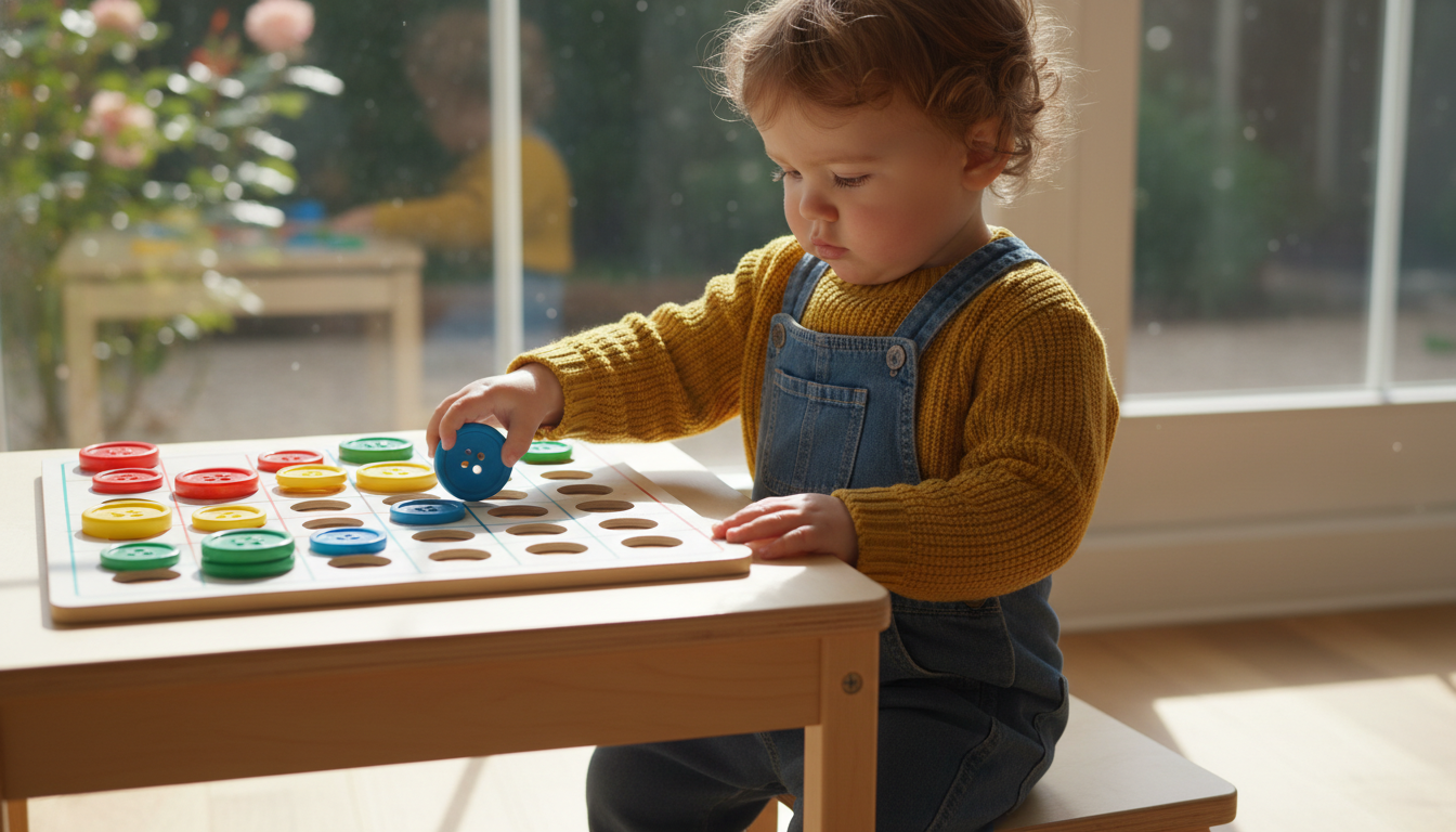 Why Building Skills Through Play Is Crucial for Toddlers – toddler exploring sensory play