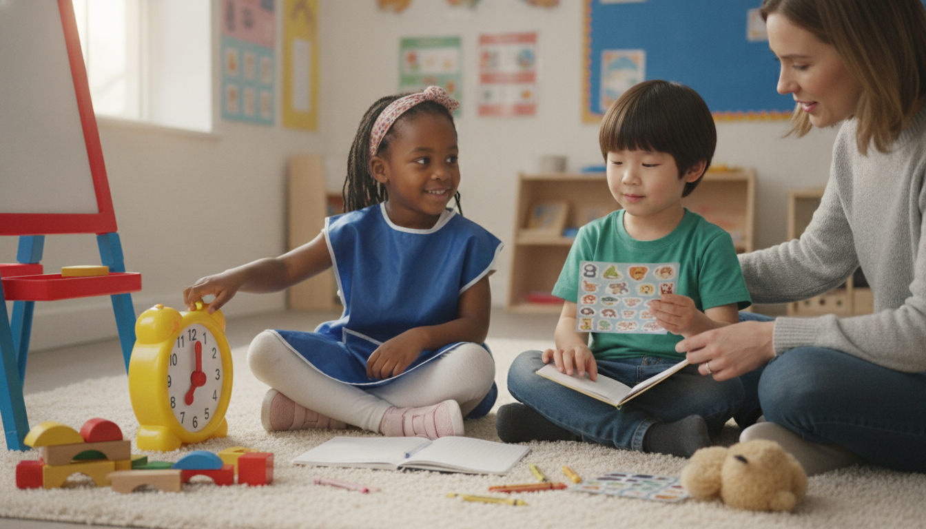 How Pretend Play School Sets Promote Development – child learning with toy tools