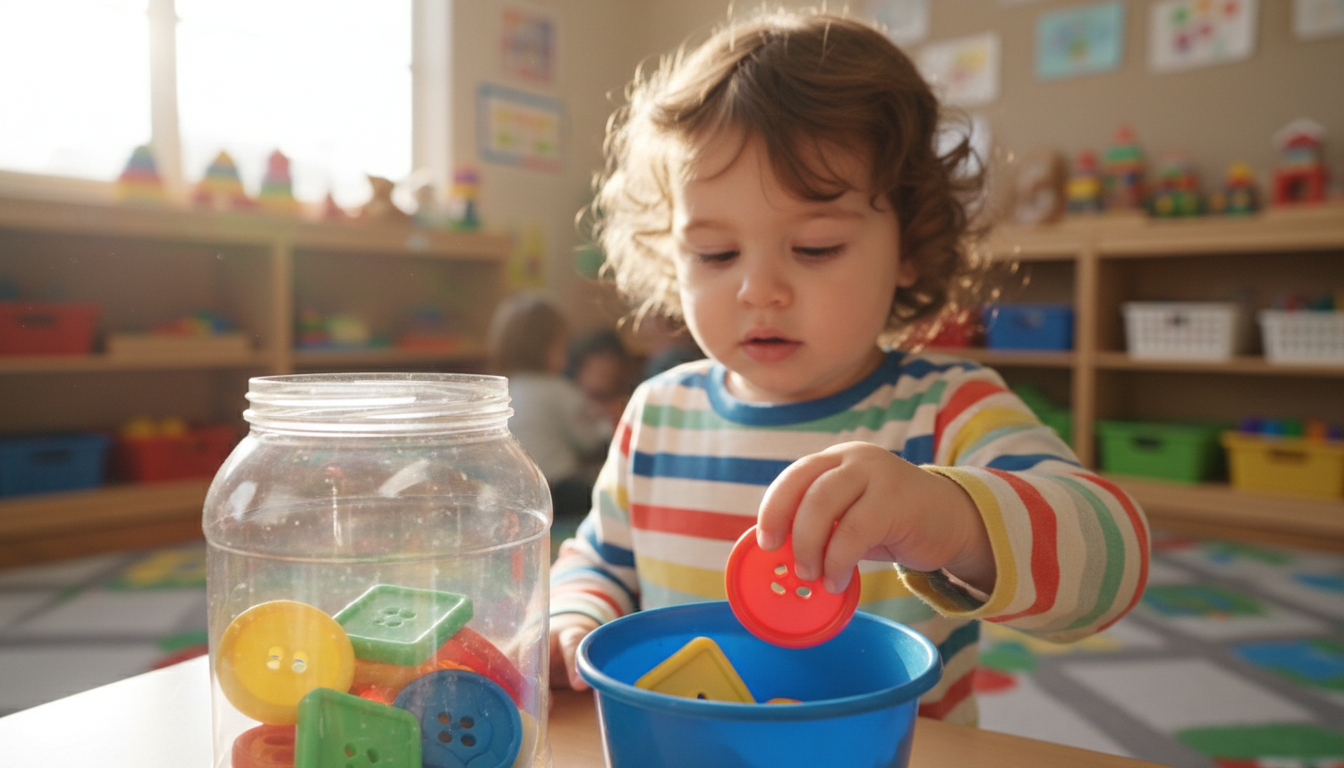 Counting cookies with number chips