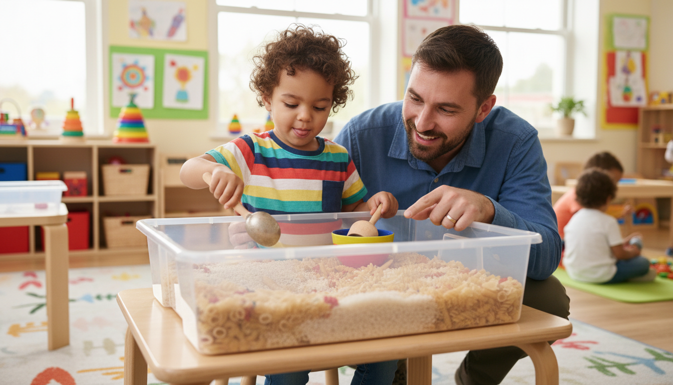 Why Fine Motor Skills Matter – toddler practicing grasp