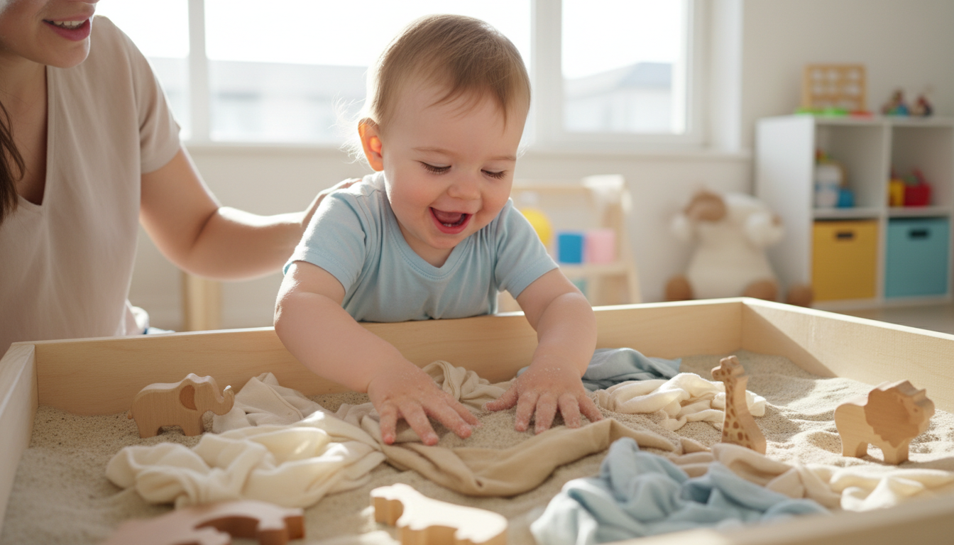 Developmental Benefits of Safari Animal Toys for Toddlers – toddlers playing with animal figures