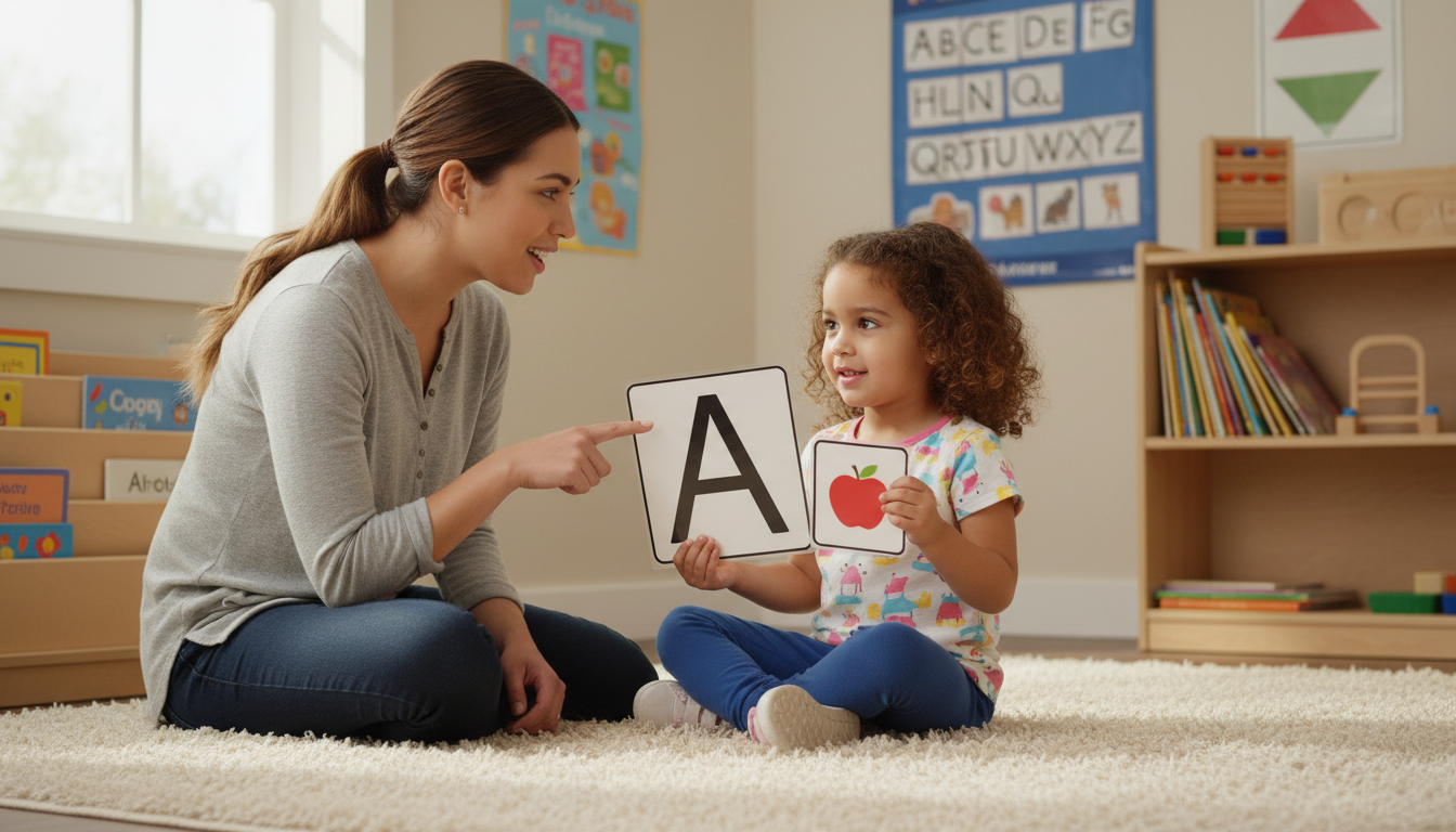 Opened alphabet pops showing uppercase and lowercase letters