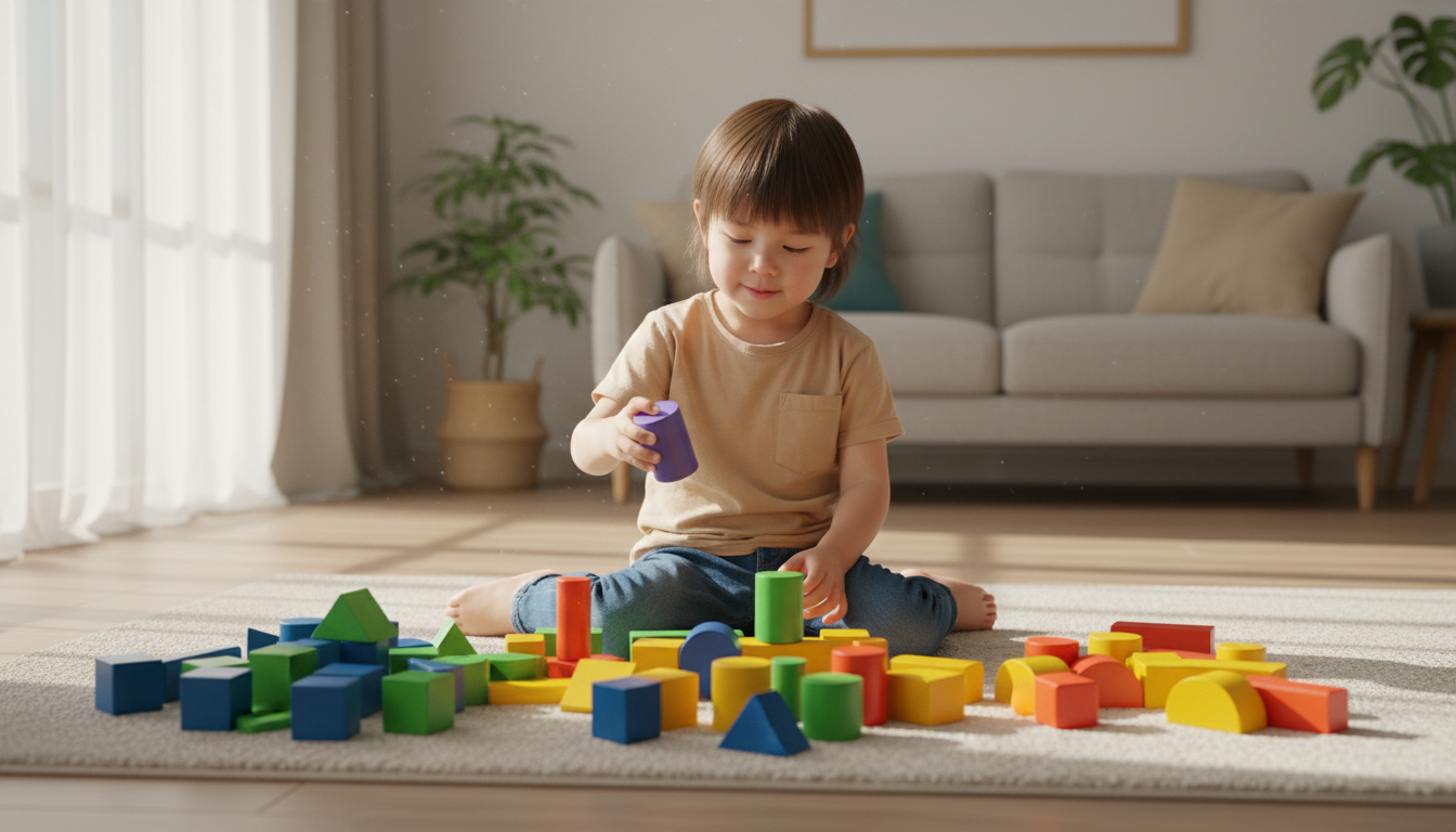 How Sensory Play Supports Fine Motor Development – toddler exploring textures