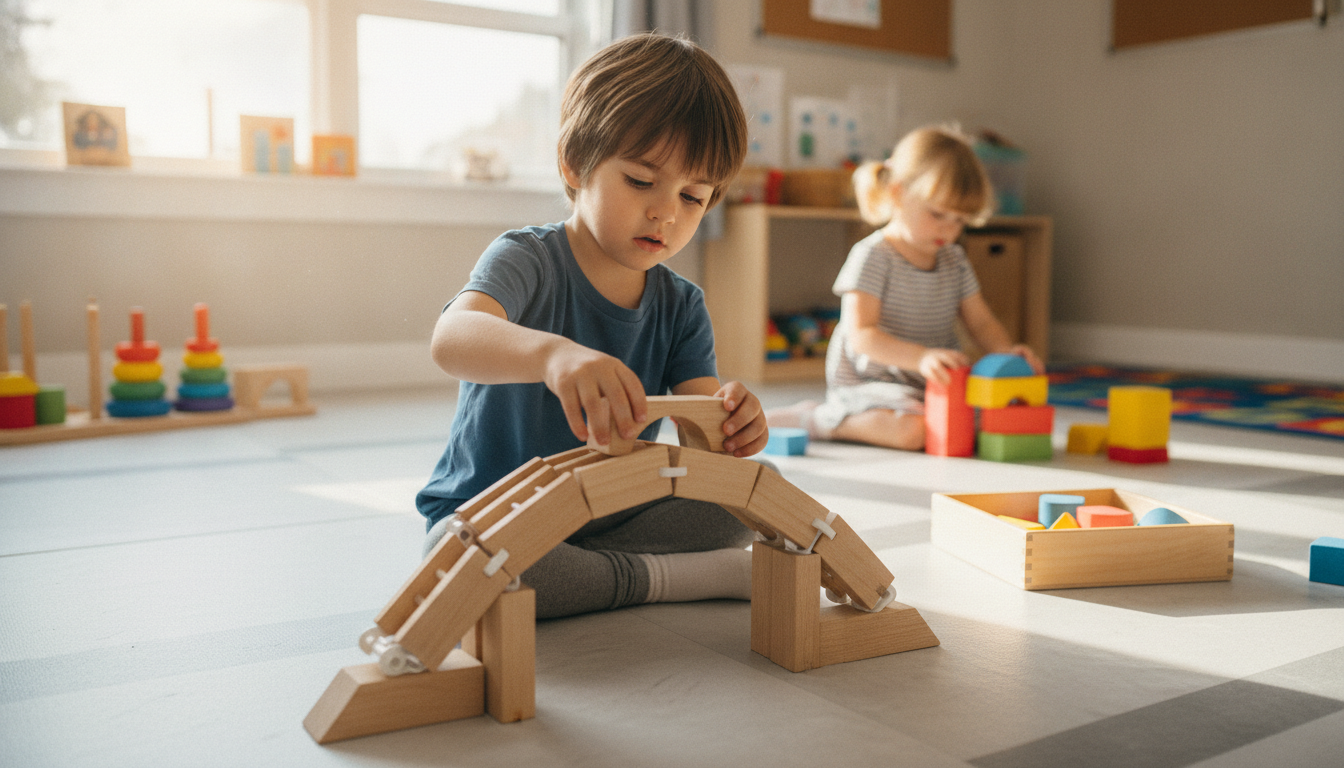 Meet the Hape Dynamo Wooden Domino Set example pieces and features