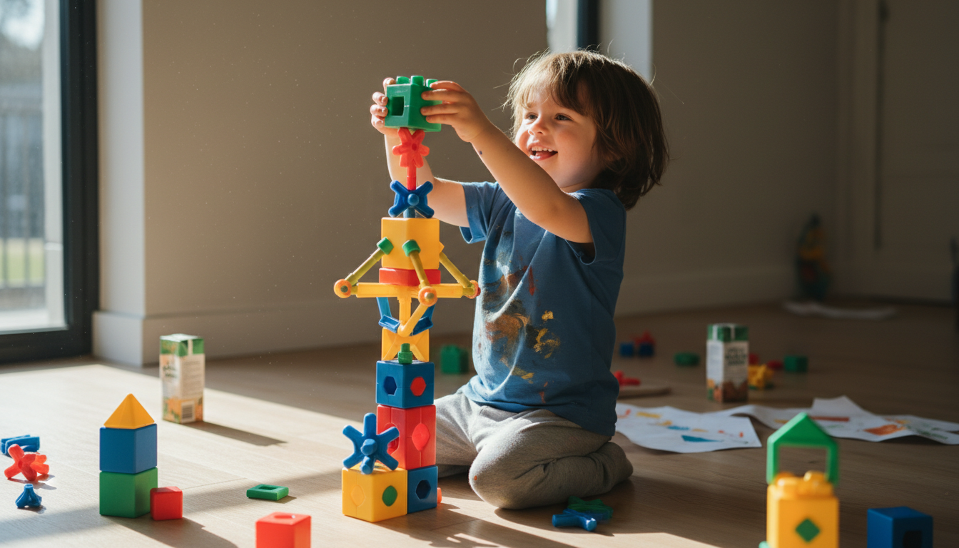 Expert Insights on STEM Toys for Young Learners – toddlers exploring educational toys