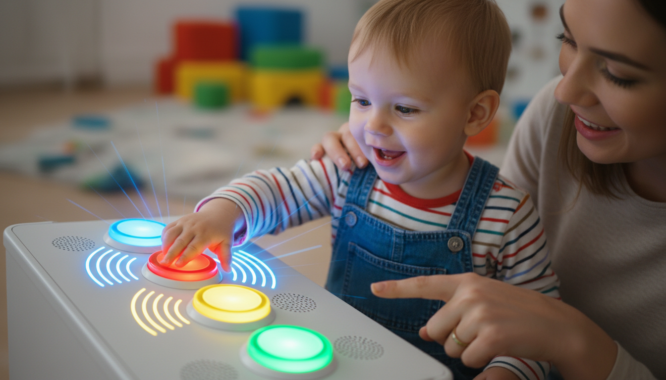 What Experts Say About Crawling and Sensory Toys – baby and adult playing with toy