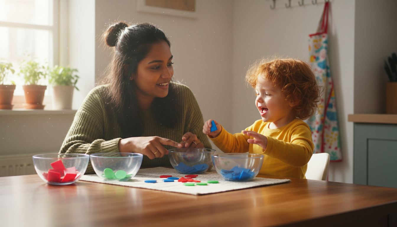 Safety and Age Appropriateness – kid-safe drill with colorful bolts