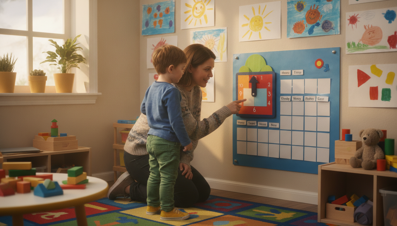 Extending the Learning at Home – parent and child playing