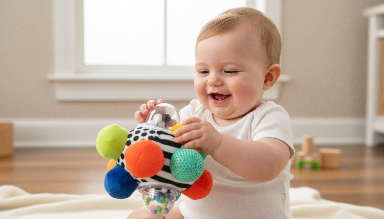 Sassy Developmental Bumpy Ball for Motor Skills