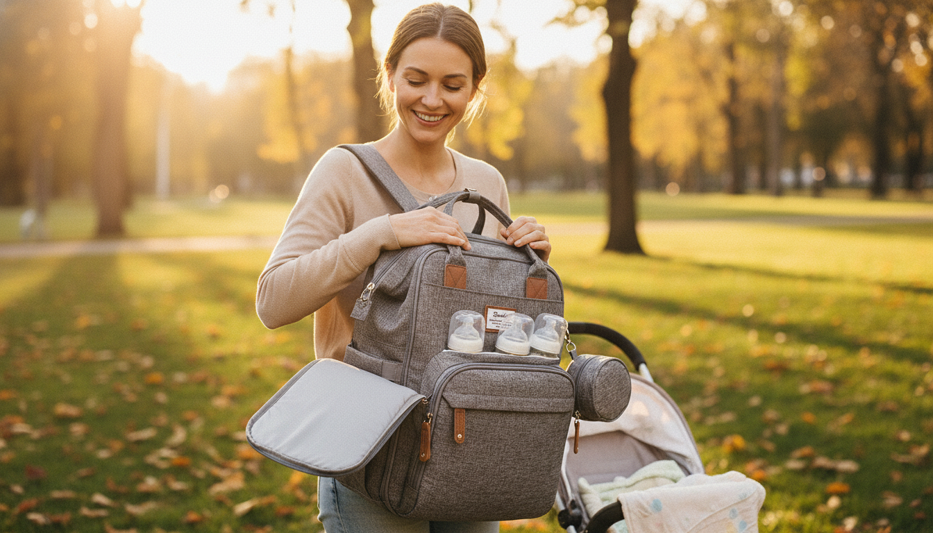 Multifunction Waterproof Diaper Bag