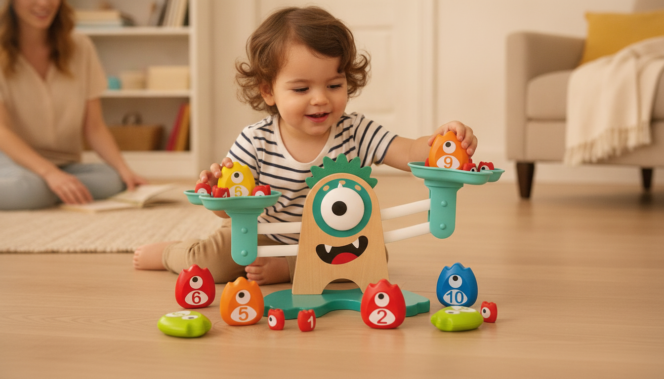 Hape Monster Math Scale Toy