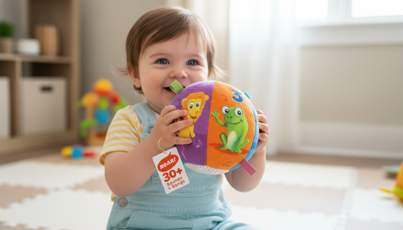 Move2Play Interactive Baby Ball with Music and Sound