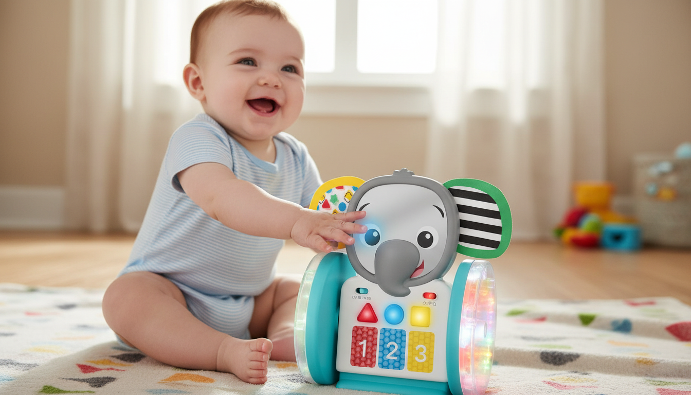 Baby Einstein Chase & Tap Earl Crawling Toy